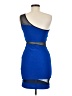City Triangles Color Block Blue Cocktail Dress Size M - photo 2