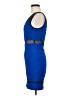 City Triangles Color Block Blue Cocktail Dress Size M - photo 5