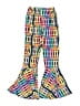 Unbranded 100% Polyester Print Blue Casual Pants Size 130 cm / US 8 - photo 1