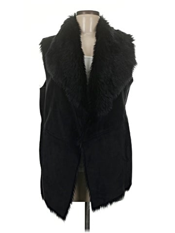 DKNY Jeans Faux Fur Vest (view 1)
