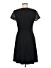 Rebecca Taylor 100% Polyester Solid Black Cocktail Dress Size 6 - photo 2