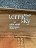Terra & Sky Solid Brown Khakis Size 1X - photo 7