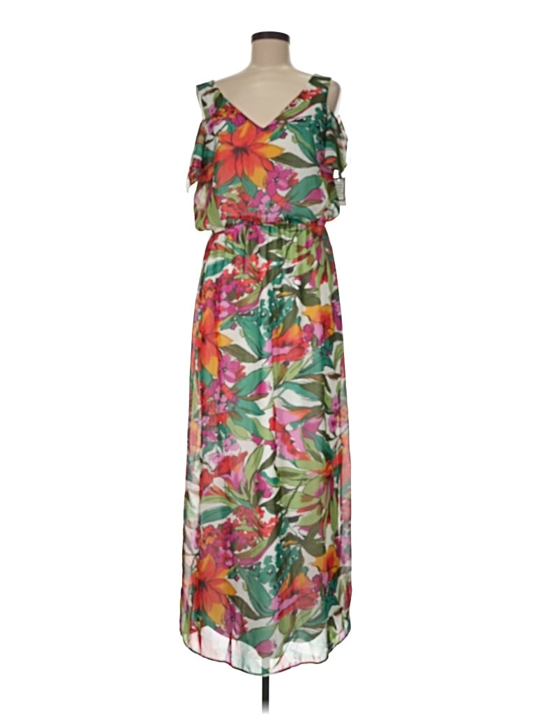 Pre-owned Nine West Casual Dress In Green