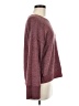 Olivia Sky Burgundy Pullover Sweater Size M - photo 4