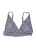 Aerie Chevron-herringbone Blue Swimsuit Top Size L - photo 1