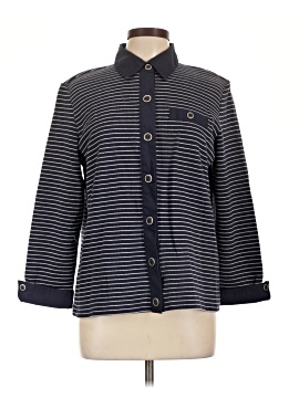 Draper's & Damon's 3/4 Sleeve Button Down Shirt