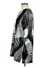 Chico's Graphic Black Casual Dress Size Med (1) - photo 5