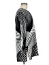 Chico's Graphic Black Casual Dress Size Med (1) - photo 4