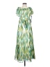 Donna Morgan 100% Polyester Green Casual Dress Size 2 - photo 1