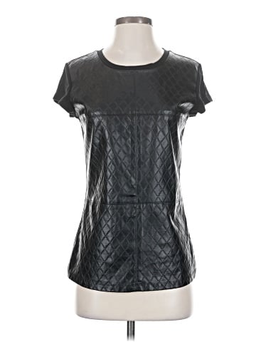 Red Saks Fifth Avenue Short Sleeve Top (view 1)