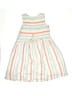 Assorted Brands 100% Cotton Stripes White Dress Size 13 - 14 - photo 2