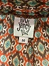Ivy Jane 100% Polyester Print Orange Casual Pants Size M - photo 6
