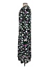 Veronica Beard 100% Viscose Floral Black Blue Casual Dress Size 4 - photo 5