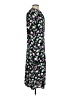 Veronica Beard 100% Viscose Floral Black Blue Casual Dress Size 4 - photo 4