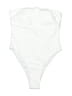 Unbranded Solid White One Piece Swimsuit Size M - photo 1
