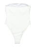 Unbranded Solid White One Piece Swimsuit Size M - photo 2