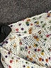 Unbranded 100% Polyester Tweed Silver Pullover Sweater Size XL - photo 7