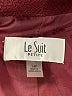 Le Suit 100% Polyester Burgundy Blazer Size 14 (petite) - photo 6