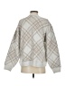 Hollister Plaid Ivory Pullover Sweater Size S - photo 2