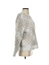Hollister Plaid Ivory Pullover Sweater Size S - photo 4