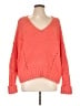 Pilcro by Anthropologie Orange Pullover Sweater Size S - photo 1