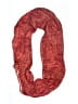 Unbranded 100% Viscose Paisley Red Orange Scarf One size - photo 1