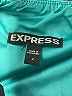 Express 100% Polyester Color Block Teal Cocktail Dress Size 2 - photo 7