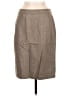 Brooks Brothers 346 Tweed Brown Wool Skirt Size 6 - photo 1