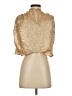 Unbranded Metallic Gold Sleeveless Blouse Size S (estimated) - photo 2