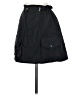 Unbranded Solid Black Casual Skirt Size S - photo 1