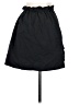 Unbranded Solid Black Casual Skirt Size S - photo 2