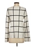 Ann Taylor Checkered-gingham Ivory Pullover Sweater Size S - photo 2