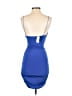 Windsor Solid Blue Cocktail Dress Size S - photo 2