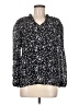 Unbranded 100% Polyester Stars Black Long Sleeve Blouse Size M - photo 1