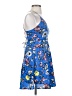 Jealous Tomato 100% Polyester Print Blue Cocktail Dress Size S - photo 4