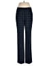 Le Suit 100% Polyester Plaid Blue Dress Pants Size 4 - photo 1