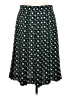 J.Crew 100% Polyester Print Green Casual Skirt Size 8 - photo 1