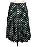 J.Crew 100% Polyester Print Green Casual Skirt Size 8 - photo 2