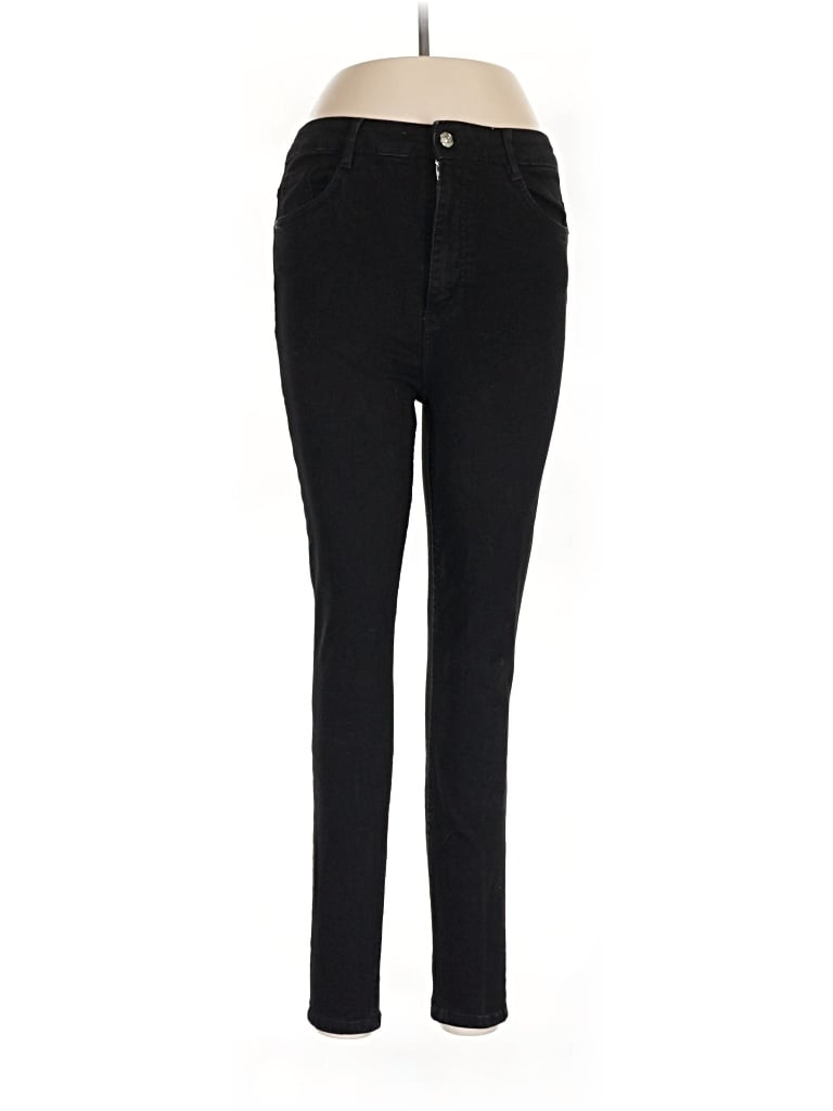 Pre-owned Zara Jeggings In Black