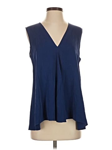 Theory Sleeveless Silk Top (view 1)