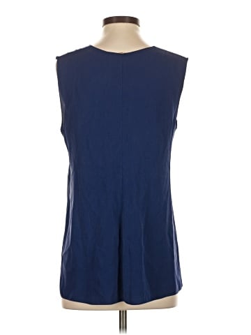 Theory Sleeveless Silk Top (view 2)