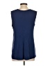 Theory Blue Sleeveless Silk Top Size S - photo 2