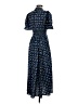 Area Stars 100% Polyester Blue Casual Dress Size XS - photo 5