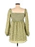 PrettyLittleThing 100% Polyester Checkered-gingham Green Casual Dress Size 8 - photo 2