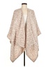 LC Lauren Conrad 100% Polyester Tan Poncho One size - photo 1