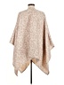 LC Lauren Conrad 100% Polyester Tan Poncho One size - photo 2