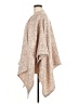 LC Lauren Conrad 100% Polyester Tan Poncho One size - photo 5