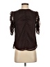 Express 100% Polyester Brown 3/4 Sleeve T-Shirt Size XS - photo 1
