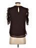 Express 100% Polyester Brown 3/4 Sleeve T-Shirt Size XS - photo 2