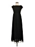 CeCe 100% Polyester Solid Black Casual Dress Size S - photo 1